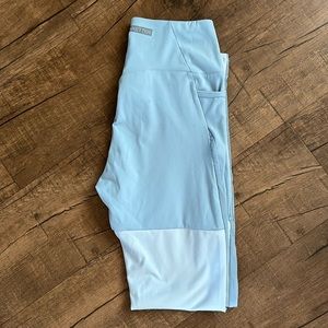 Gymshark x Nicki Blackletter two tone leggings